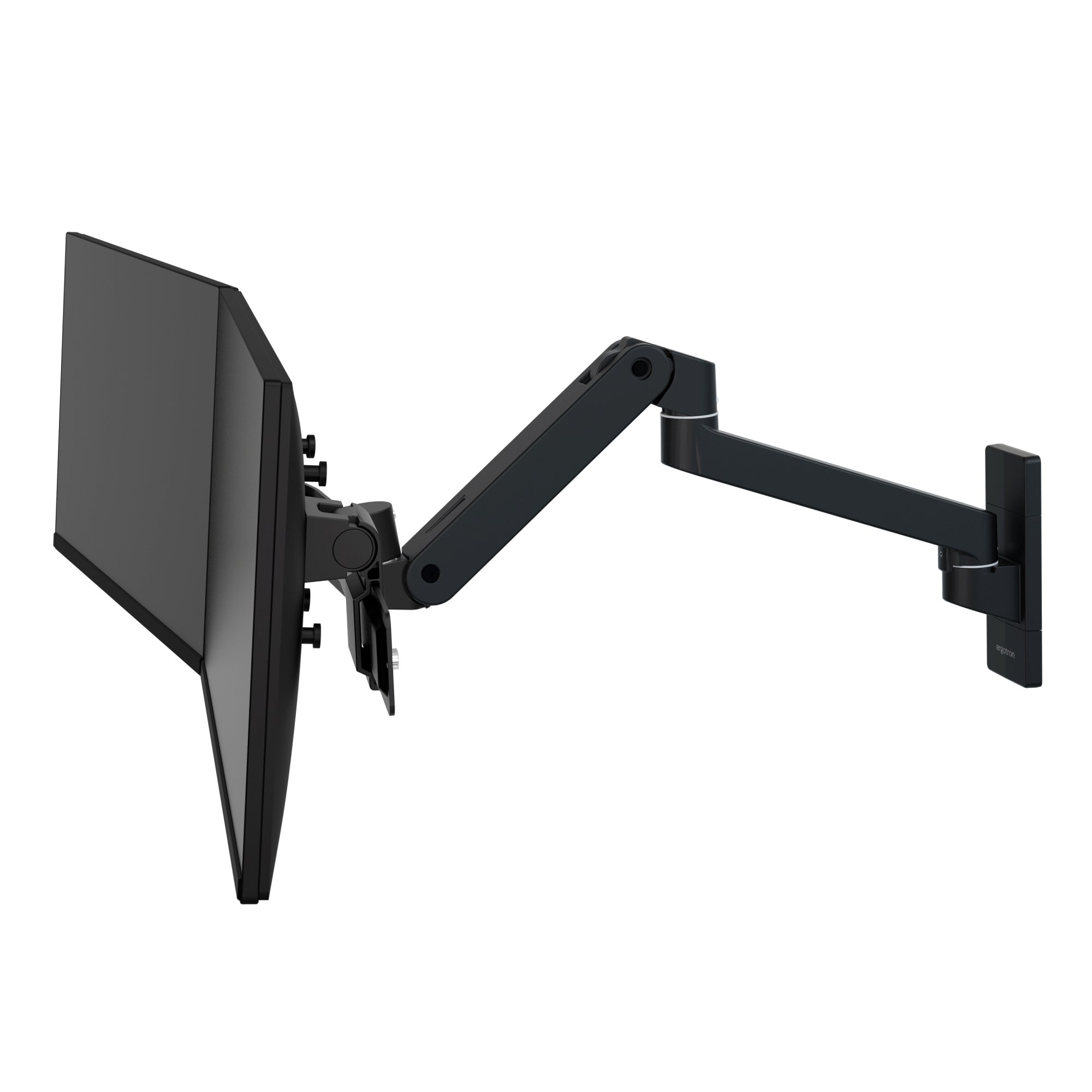 Ergotron LX Pro Wall Dual Direct Arm Bundle (black)