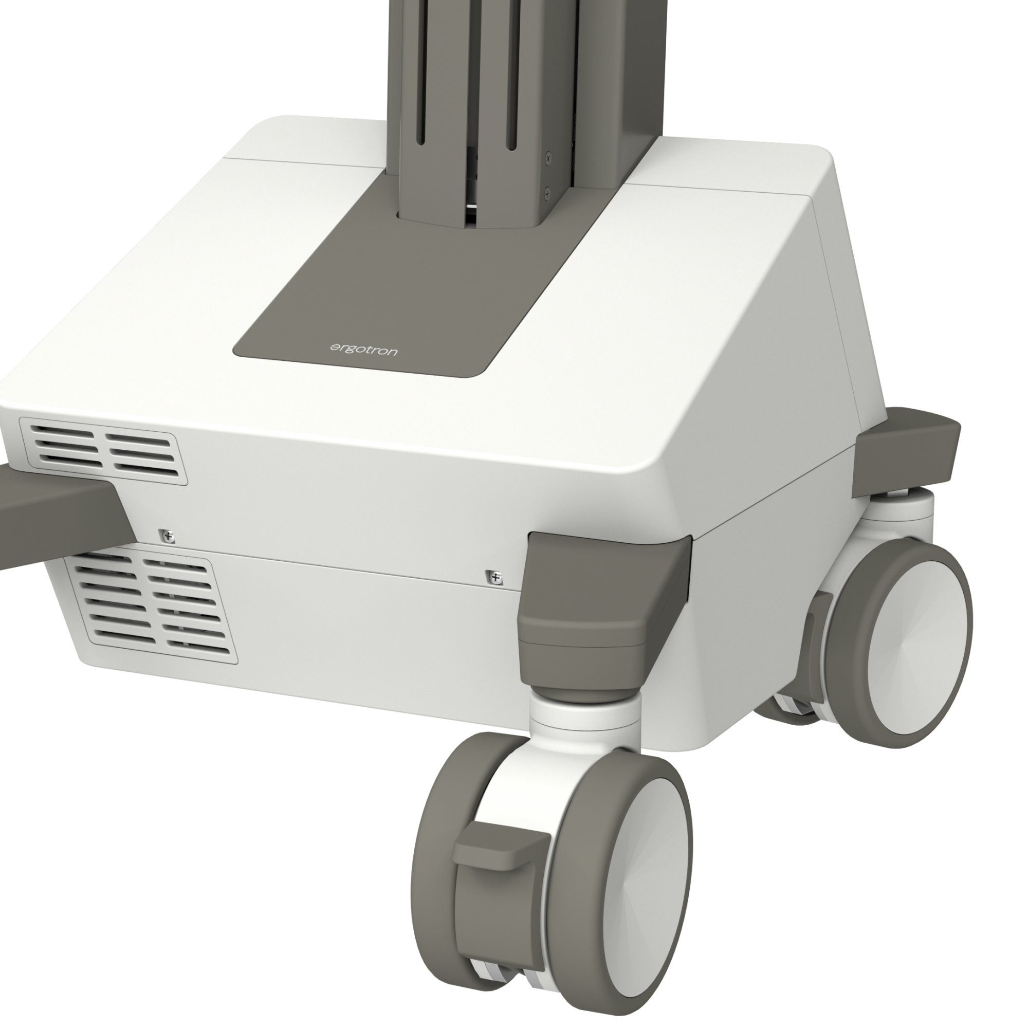 Ergotron M161-1101-100000-1-1 Mosaic Dual Side-by-Side Cart, AC Power