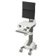 Ergotron M171-1101-100000-1-1 Mosaic LCD Dual Stack Cart, AC Power