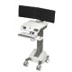 Ergotron M261-1101-100000-1-1 Mosaic Dual Side-by-Side Cart, DC Power