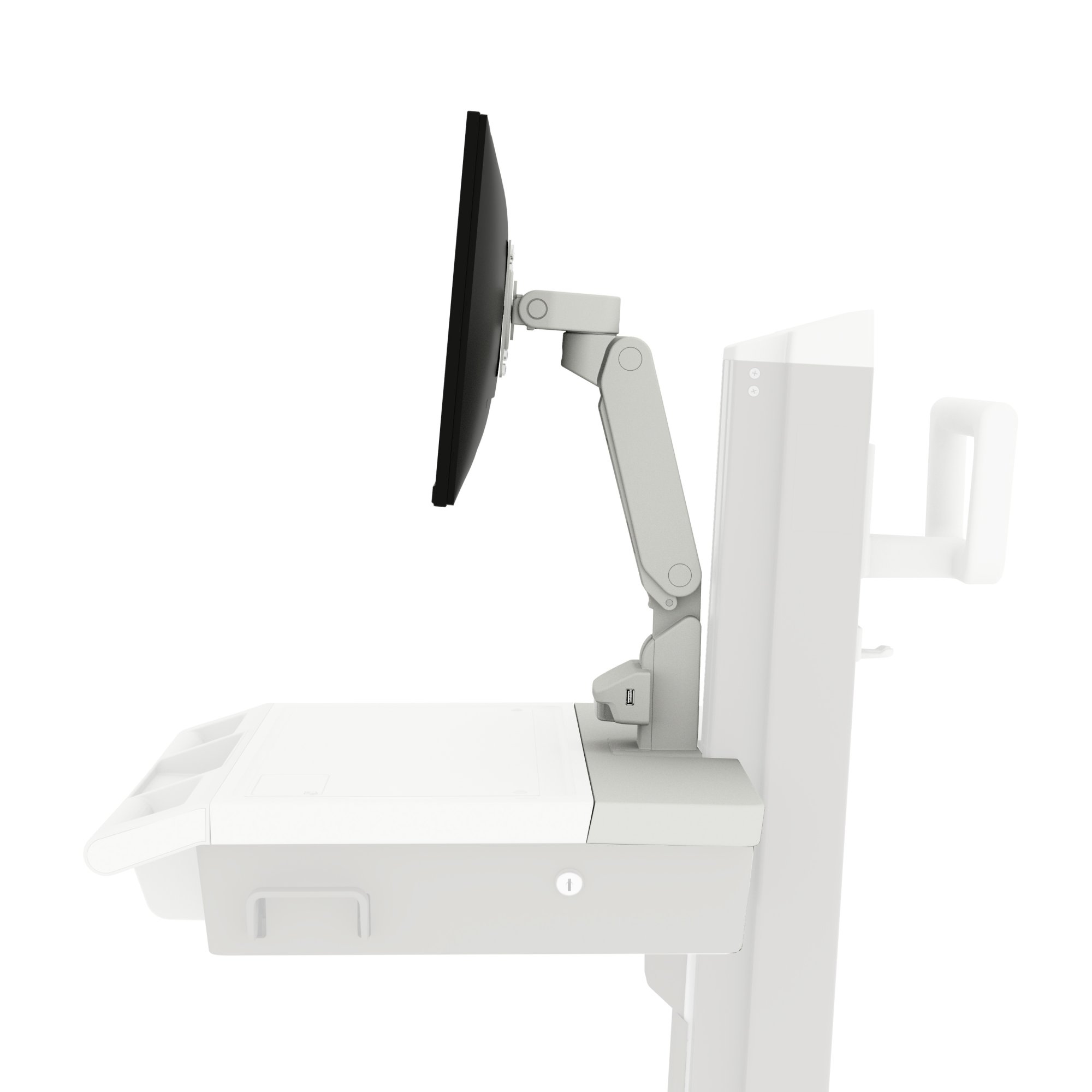 Ergotron 98-800-290 Mosaic Flex Arm Conversion Kit for Powered Carts