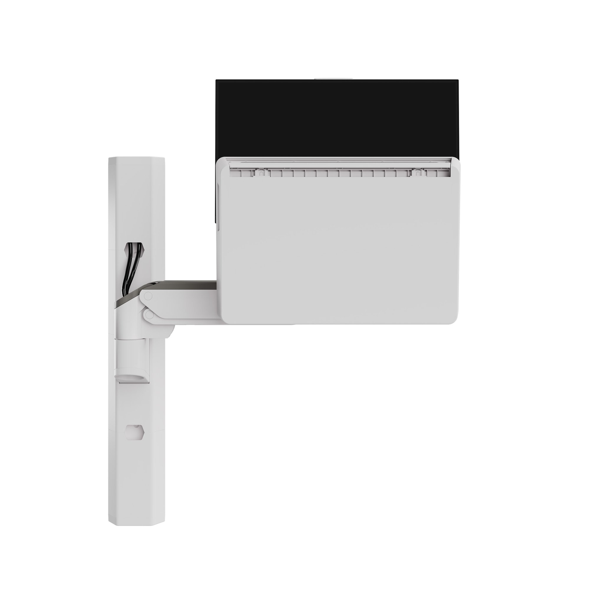 Ergotron 45-721-251 CareFit Combo System with Compact Worksurface