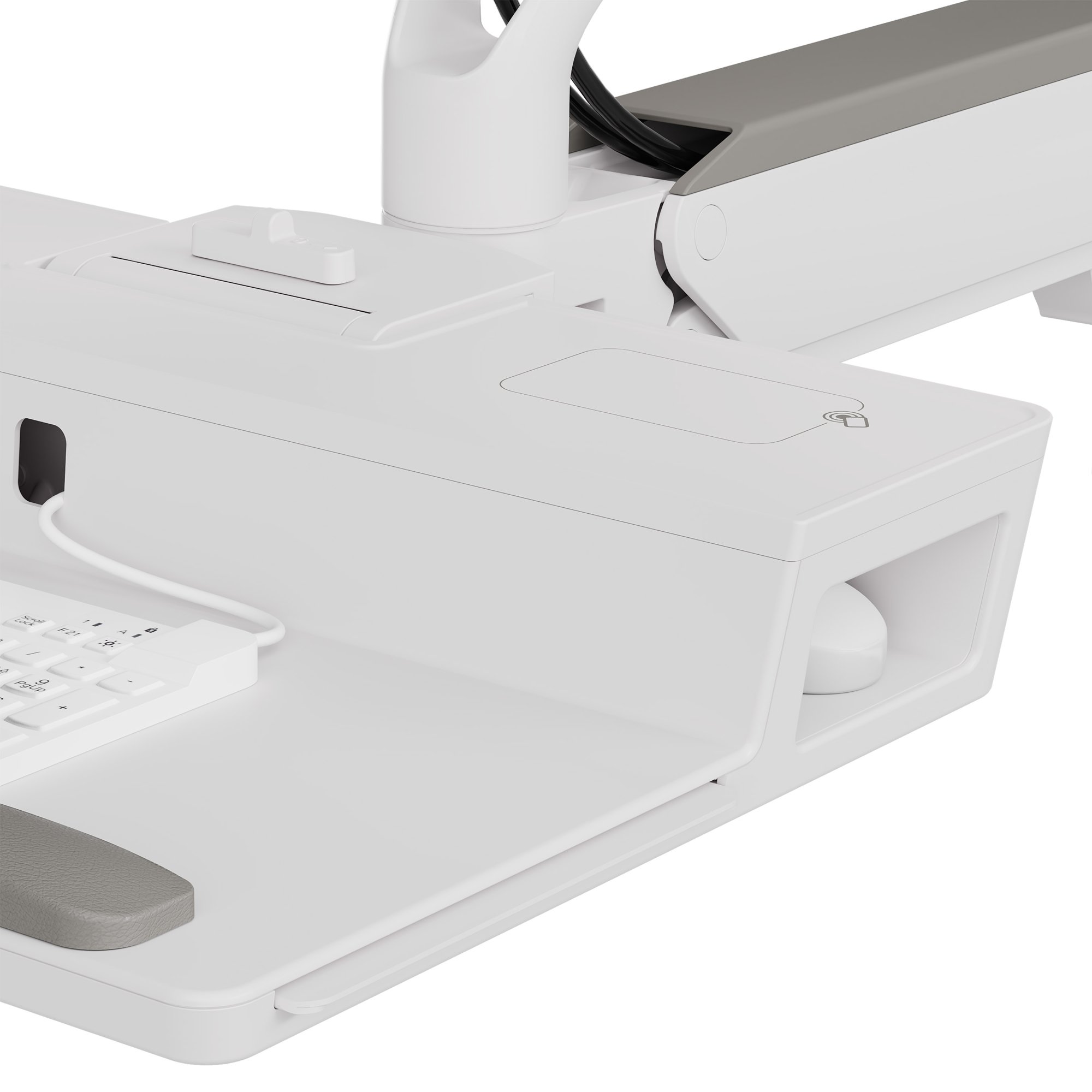 Ergotron 45-726-251 CareFit Combo Arm with Compact Keyboard Tray