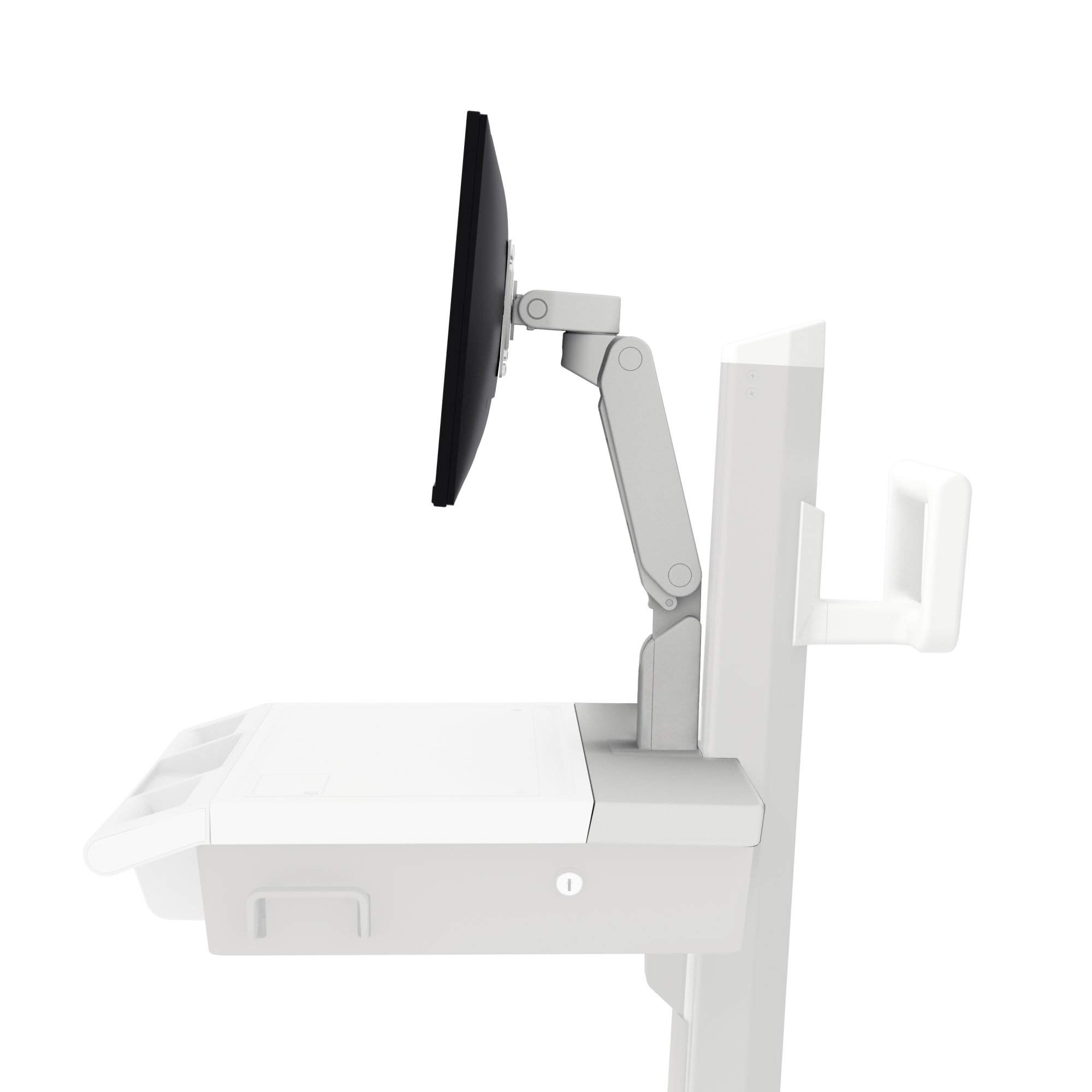 Ergotron 98-817-290 Mosaic Flex Arm Conversion Kit for Non-Powered Carts