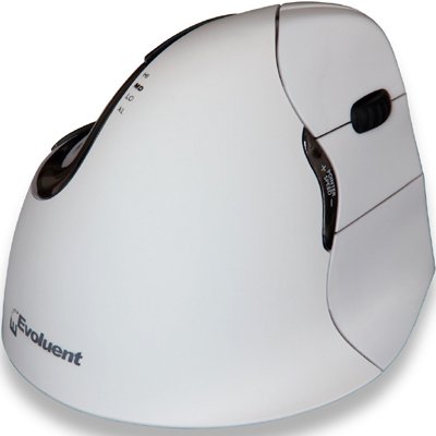 Evoluent VM4RB Vertical Mouse 4 Right Bluetooth Mouse, Mac only