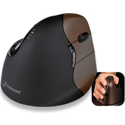 Evoluent VM4SW Vertical Mouse 4 Small Wireless