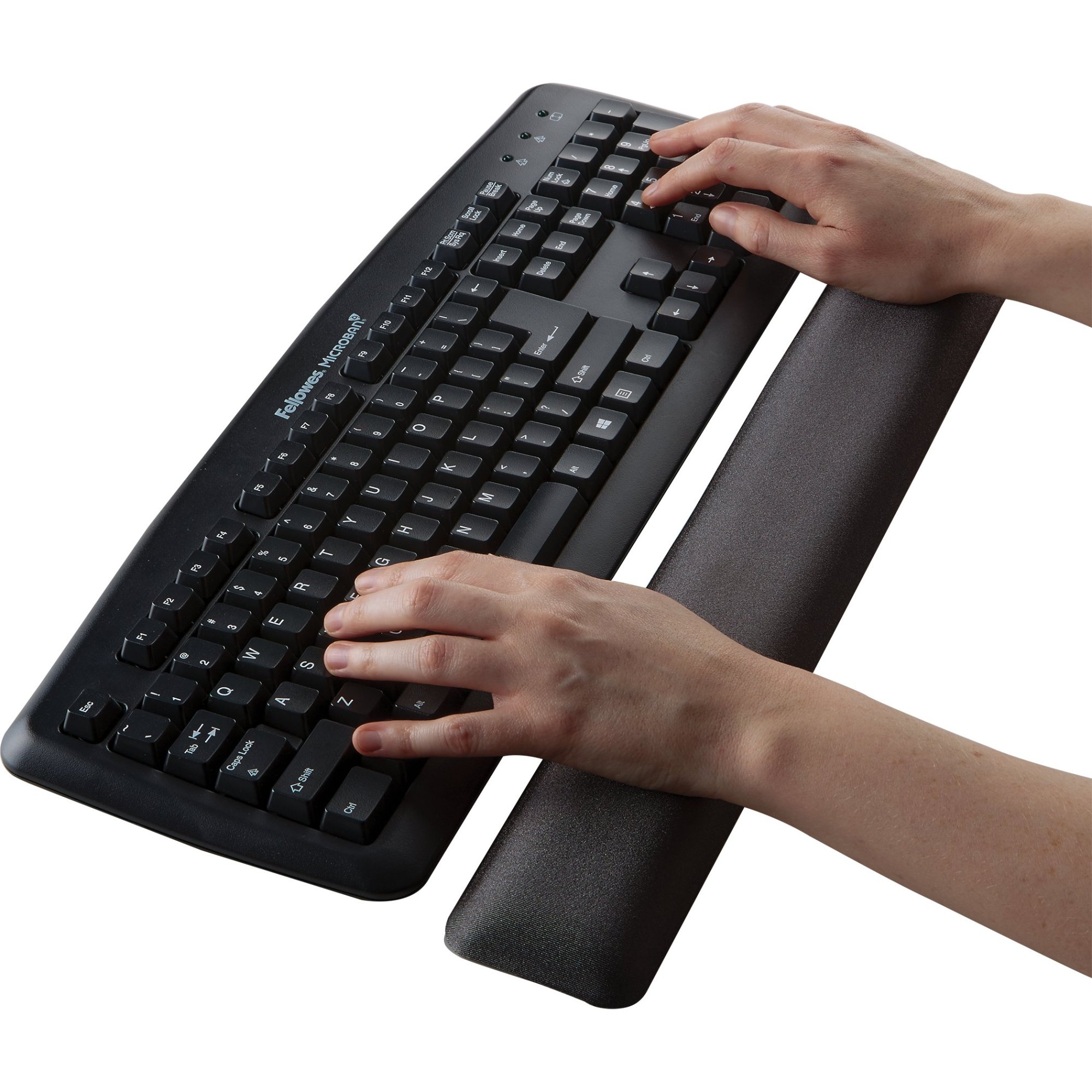 Fellowes 91737 Gel Keyboard Wrist Rest graphite