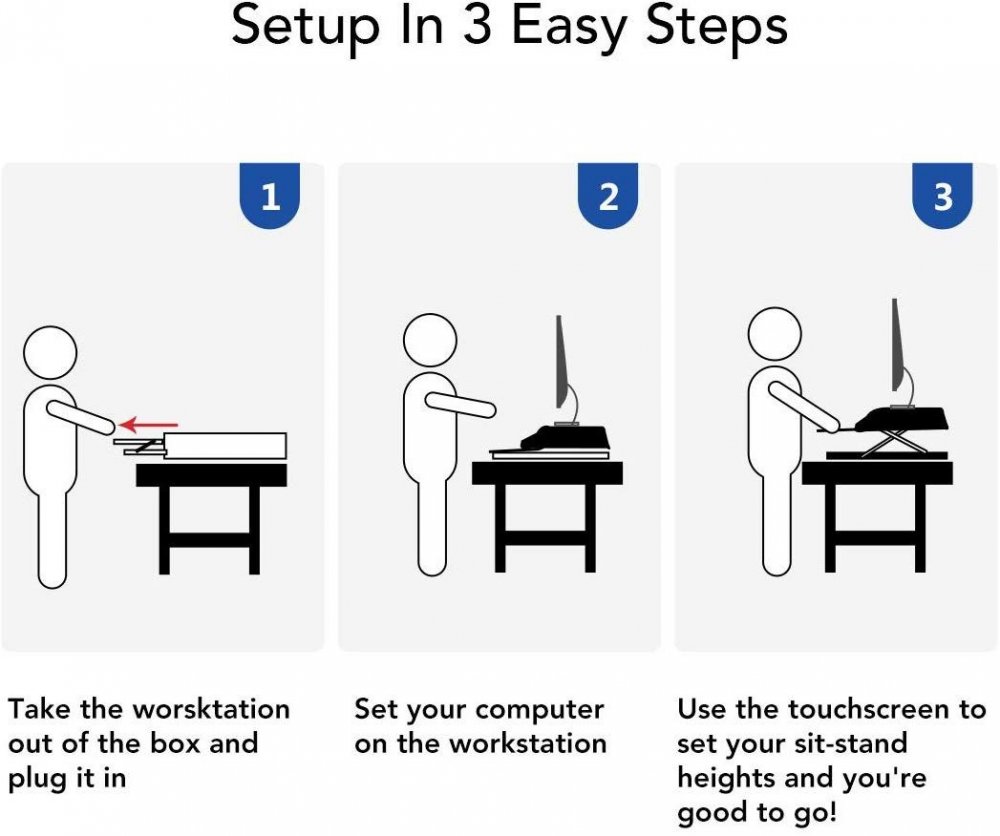 Flexispot EM6W Electric Stylish Sit-Stand Smart Workstation
