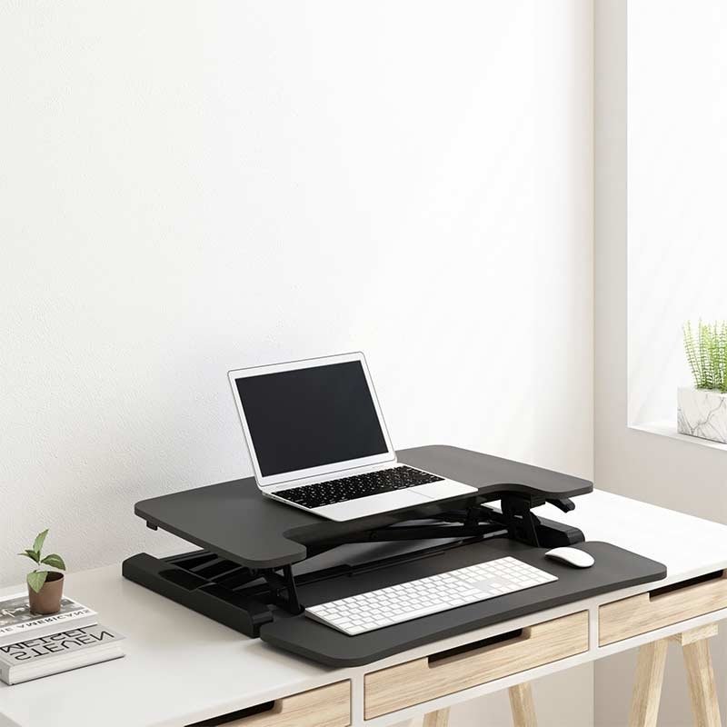 Flexispot M7B or M7N AlcoveRiser Standing Desk Converter - 28"