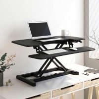 Flexispot M7MB or M7MN AlcoveRiser Standing Desk Converter - 35"