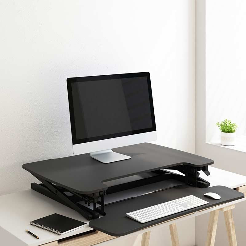 Flexispot M8MB EdgeRiser Standing Desk Converter - 35