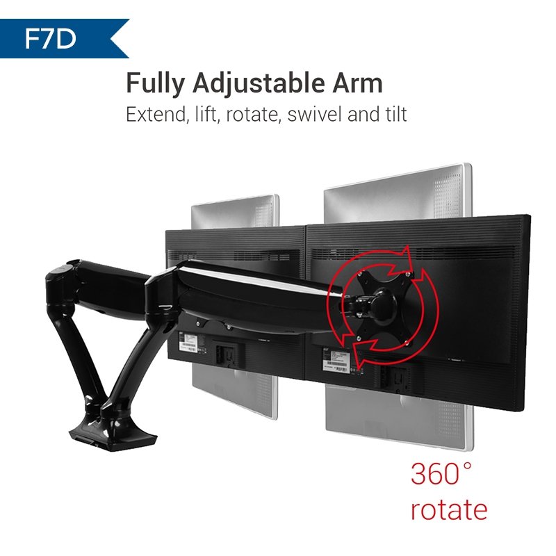 Fully adjustable arm