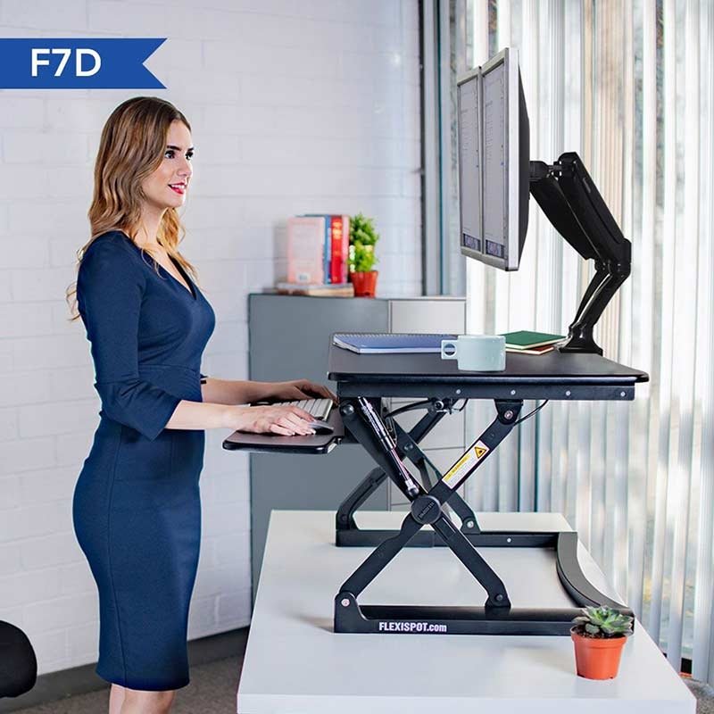 Flexispot F7D Desk Mount Dual Monitor Mount