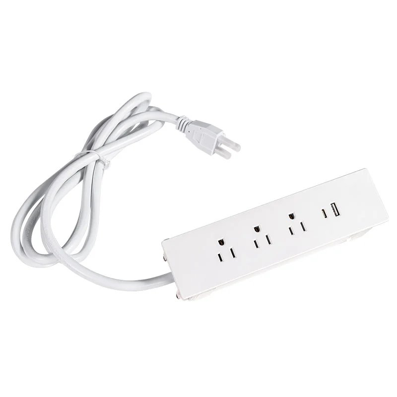 Flexispot PS016W Under Desk Power Strip With USB