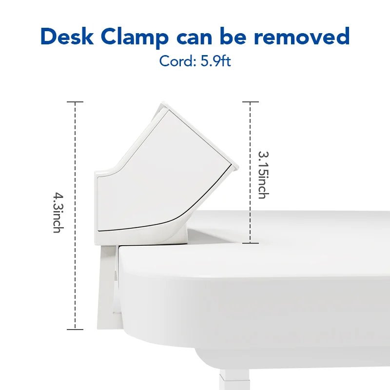 Clamp Power Strip With USB PS015W 