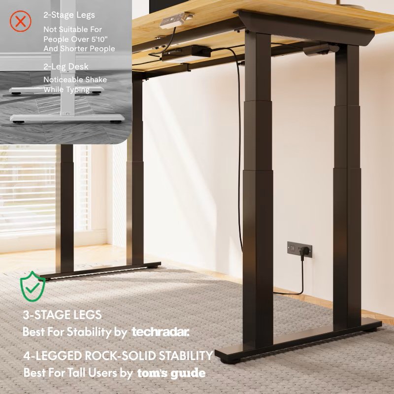 Flexispot E7 Plus 4-leg Standing Desk