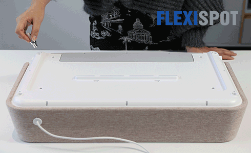 Animation of Flexispot S6G or S6T MonitorStand Workstation