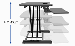 Flexible height adjustment
