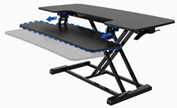 Quick-release, removable keyboard tray