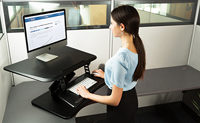 Same sturdy desktop riser. Slimmer design