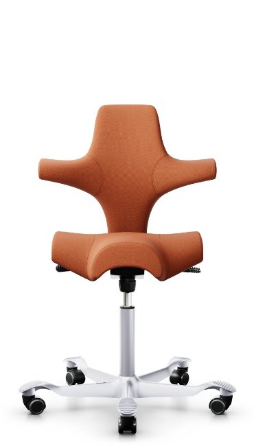 Front view - Flokk 8106 Hag Capisco Classic Saddle Seat