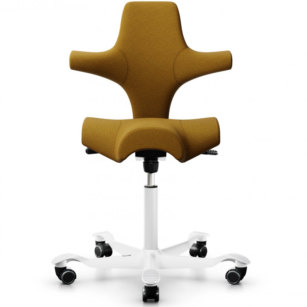 HAG capisco Saddle Seat - 8106 - Upholstered Back with Upholstered Seat