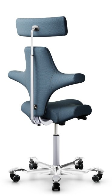 Flokk 8107 Hag Capisco Classic Saddle Seat and Headrest - Configure your chair
