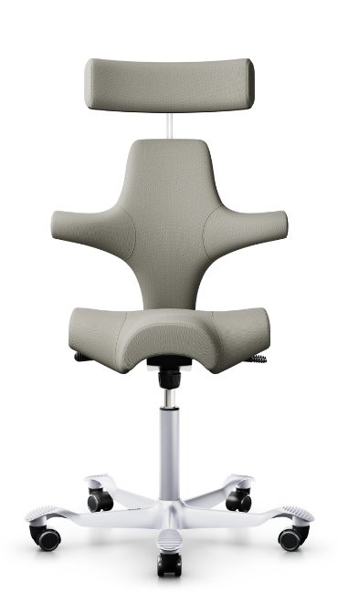 Front view - Flokk 8107 Hag Capisco Classic Saddle Seat and Headrest