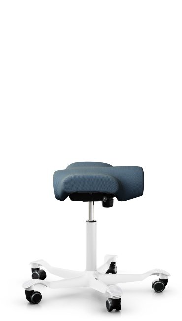 Side view - Flokk 8105 Hag Capisco Classic Saddle Seat