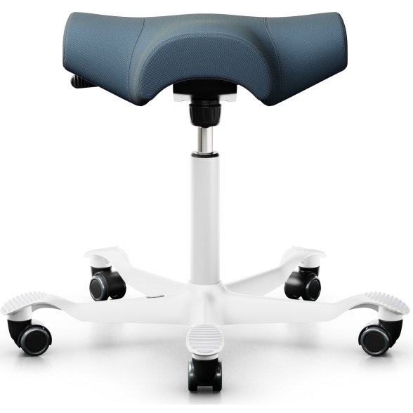 HAG capisco Saddle Seat Stool 8105- Upholstered Seat