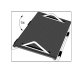 FOX BAY FR19 TarsalRest  Foot Rest