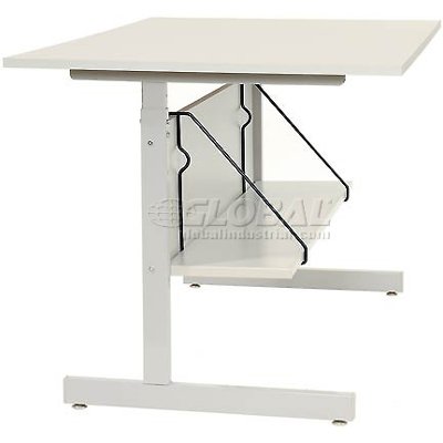 430041PY Accessory Shelf with Adjustable Height Workstation