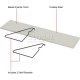 Global Industrial 430041PY Accessory Shelf (36"W x 10"D)
