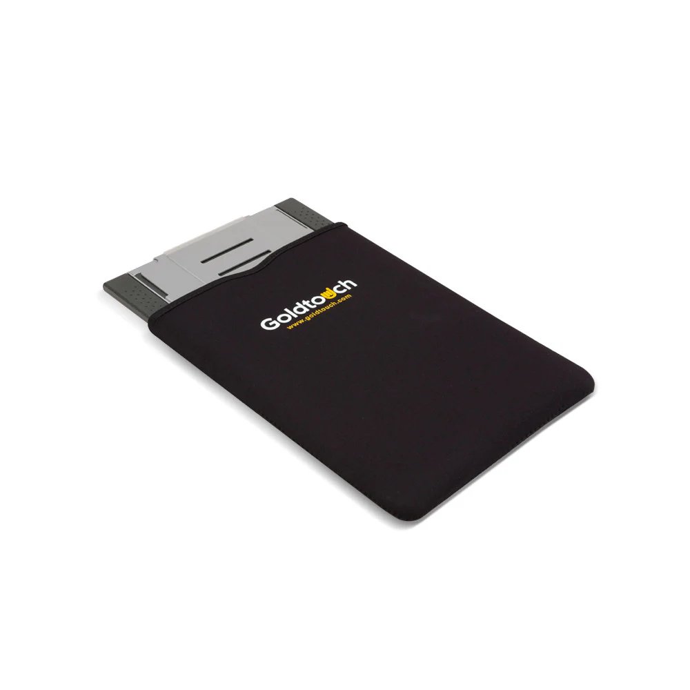 Goldtouch KOV-GTLS-0055 Go! Travel Notebook and iPad Stand - Silver