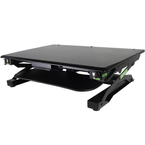 Goldtouch EasyLift Adjustable Standing Desk Converter - KOV-ELP-B