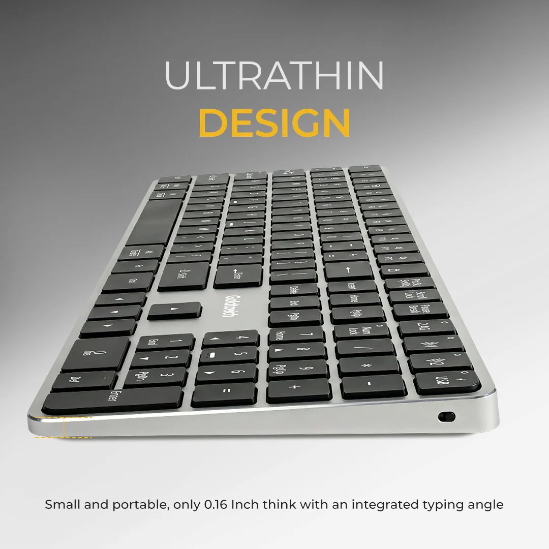 Goldtouch KB-X231-TM Trident Standard Keyboard
