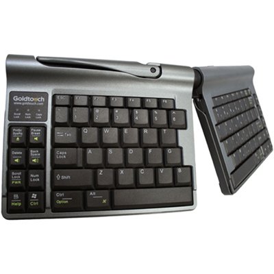 Goldtouch GTP-0055 Go Travel Adjustable Ergonomic Keyboard Silver GTP0055