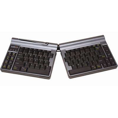 Goldtouch GTP-0055 Go Travel Adjustable Ergonomic Keyboard Silver GTP0055