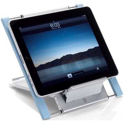 Goldtouch KOV-GTLS-0055 Go! Travel Notebook and iPad Stand - Silver