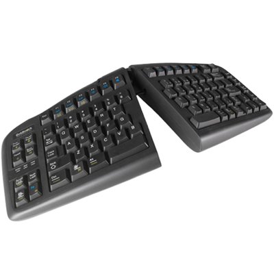 Goldtouch GTU-0088 V2 Adjustable Comfort Keyboard - PC & Mac Compatible (USB)