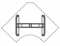 Hat Design HAT2-MID-S Corner Unit 2 Legs Mid Hat Base 2-Stage