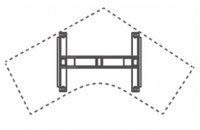 Hat Design HAT2-MID-S 120 Degree Unit 2 Legs Mid Hat Base 2-Stage