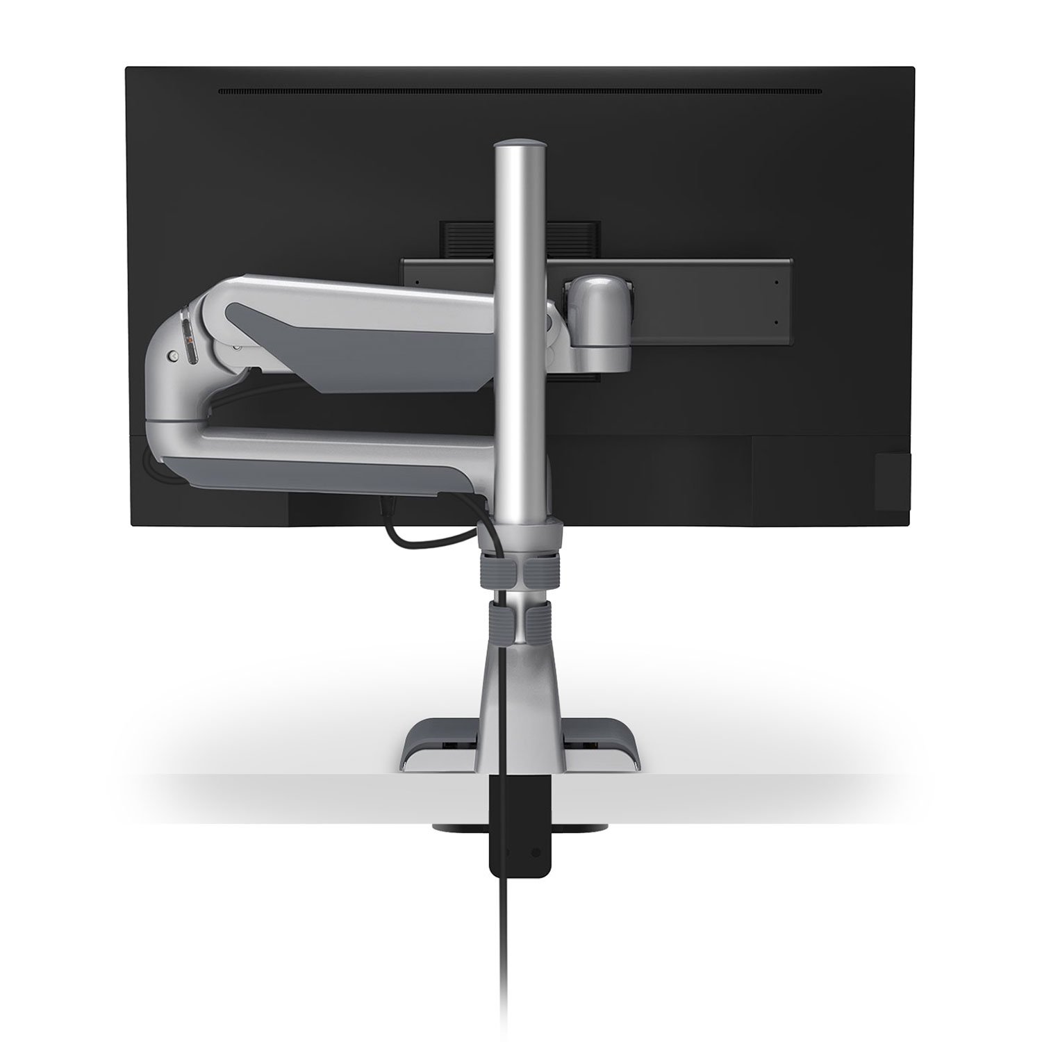 HAT E5G-P01SD Single Dynamic Monitor Arm with Pole