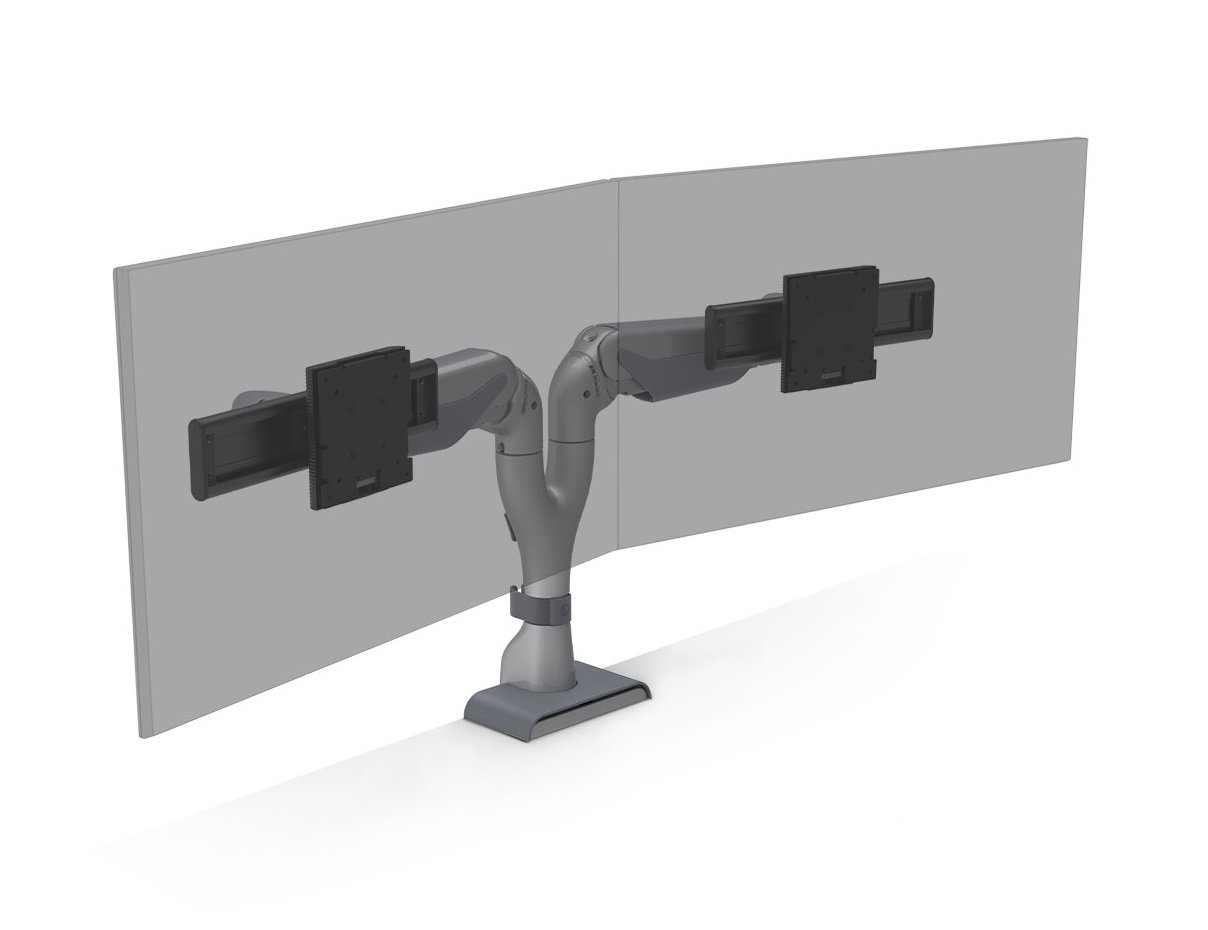 HAT E5-D2 Dual Dynamic Monitor Arm