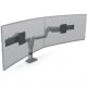 HAT E5G-D2SD Dual Dynamic Wide Monitor Arm