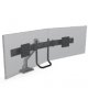 HAT E5G-D2C E5 Dual Crossbar Dynamic Monitor Arm