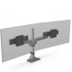 HAT E5G-P02S E5 Dual Static Monitor Arm with Pole