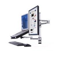 HealthPostures 6915 Laptop Holder with Monitor Arm