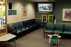 Waiting Room SIM90 Signage Integration Mount