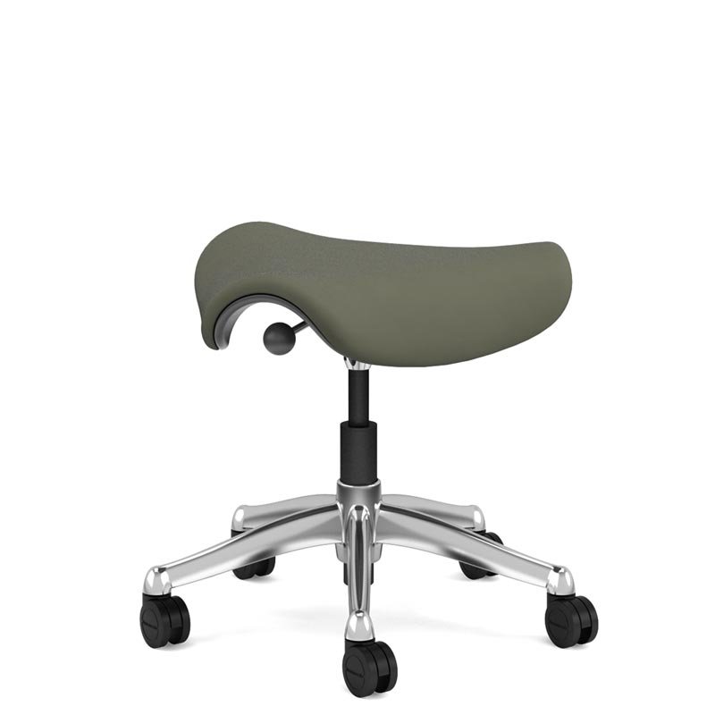 Side view of Humanscale Freedom Saddle Seat